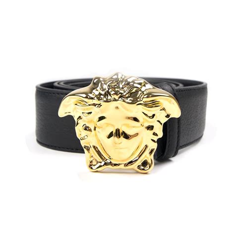 versace white and gold belt|black and Gold Versace belt.